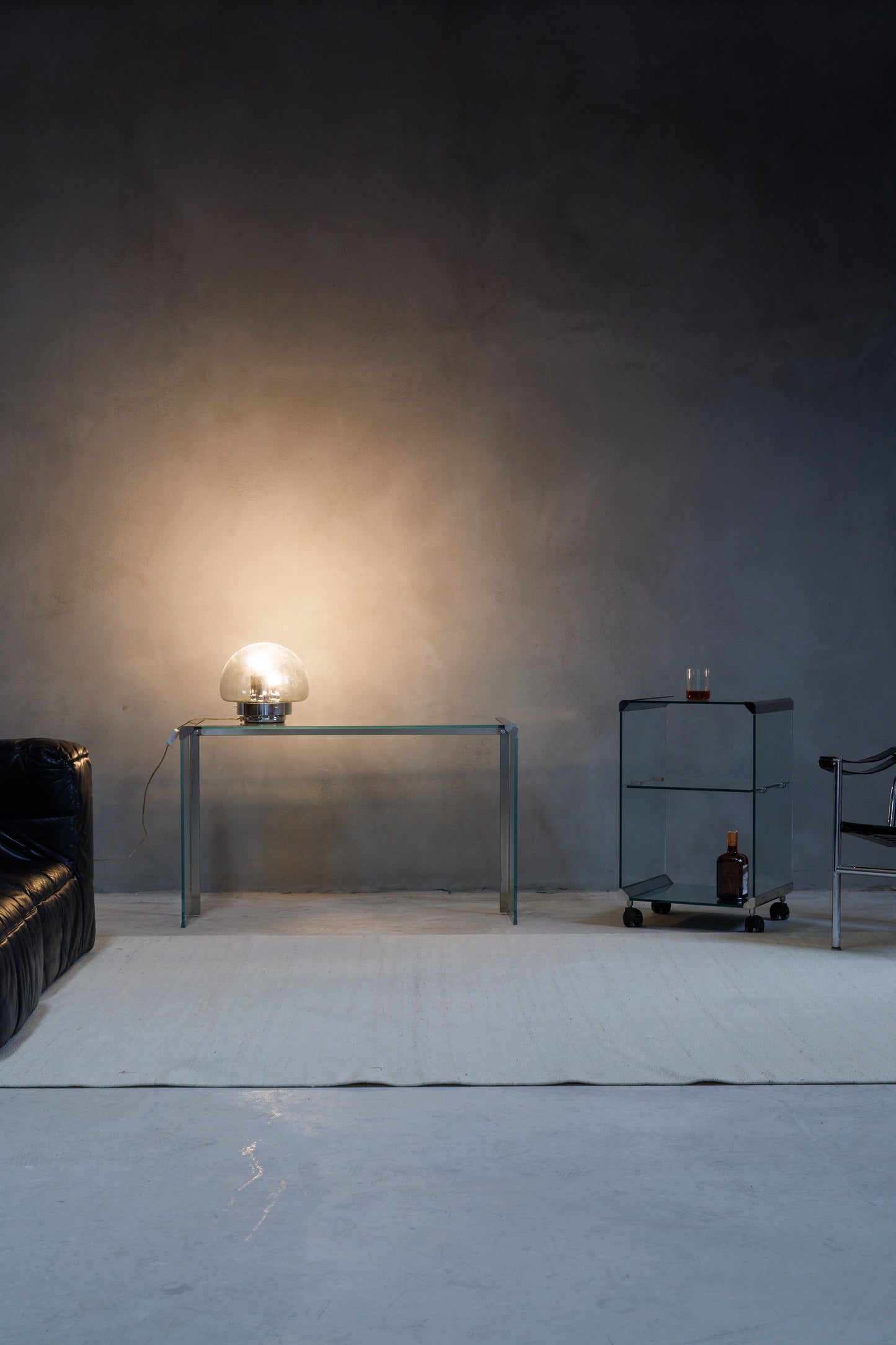 Console and Cabinet/ Trolley by Galotti Radice