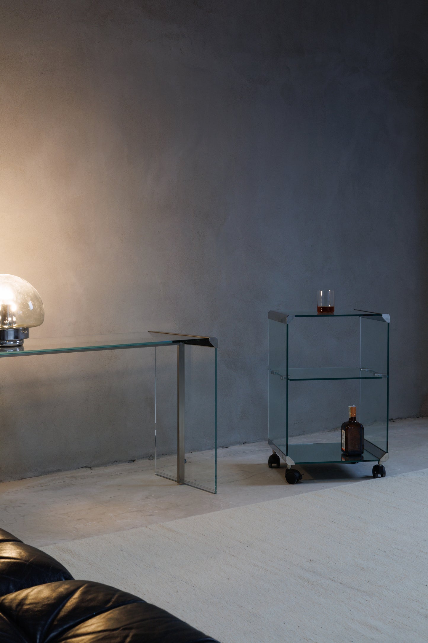 Console and Cabinet/ Trolley by Galotti Radice