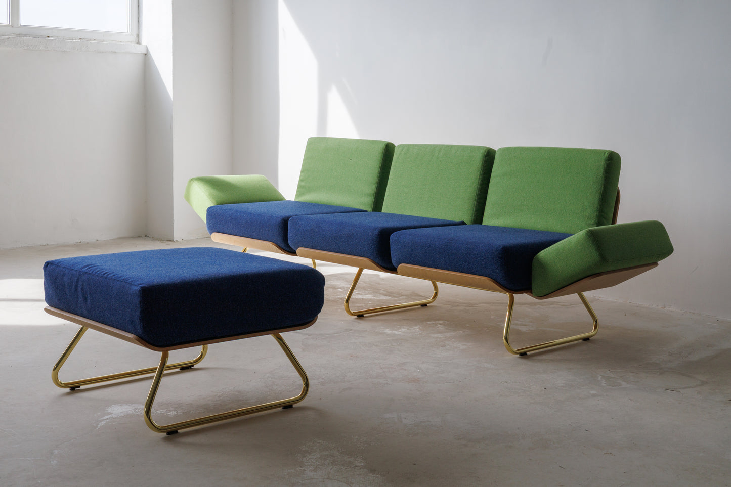 Three Seater Sofa - Contemporary Design