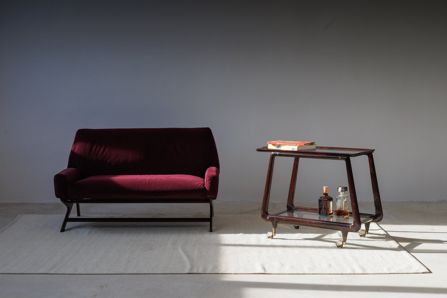 Italian Modernist Bar Trolley, 1950s–1960s