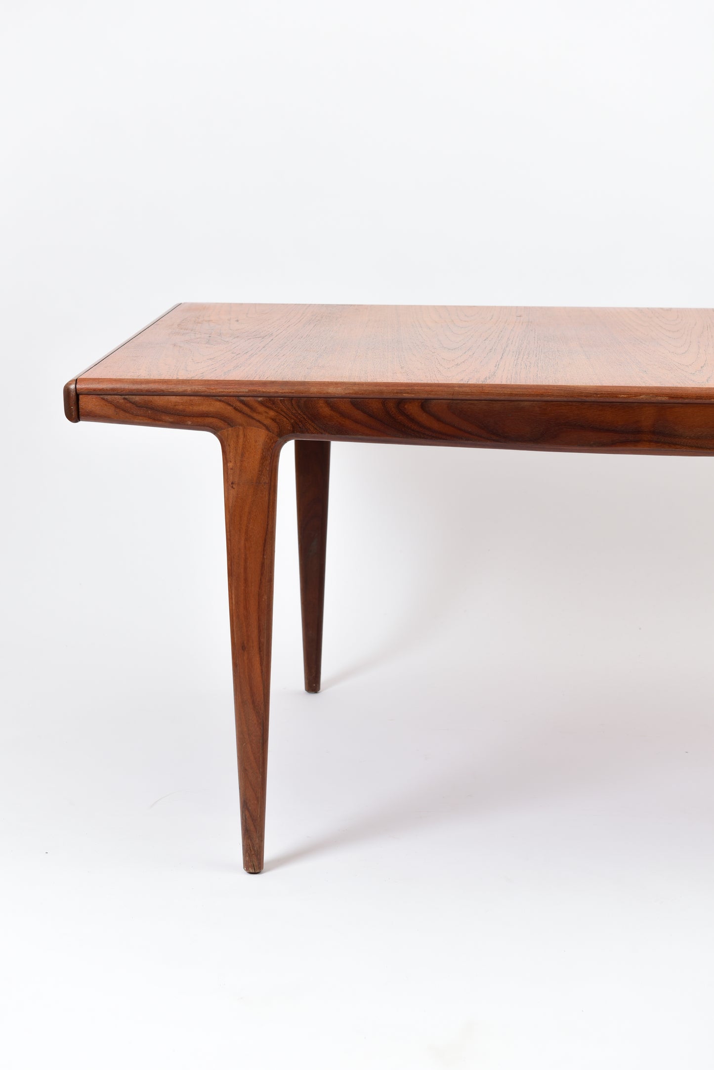 Midcentury Teak Dining Table With Extensions By Niels Møller, Denmark, 1950s