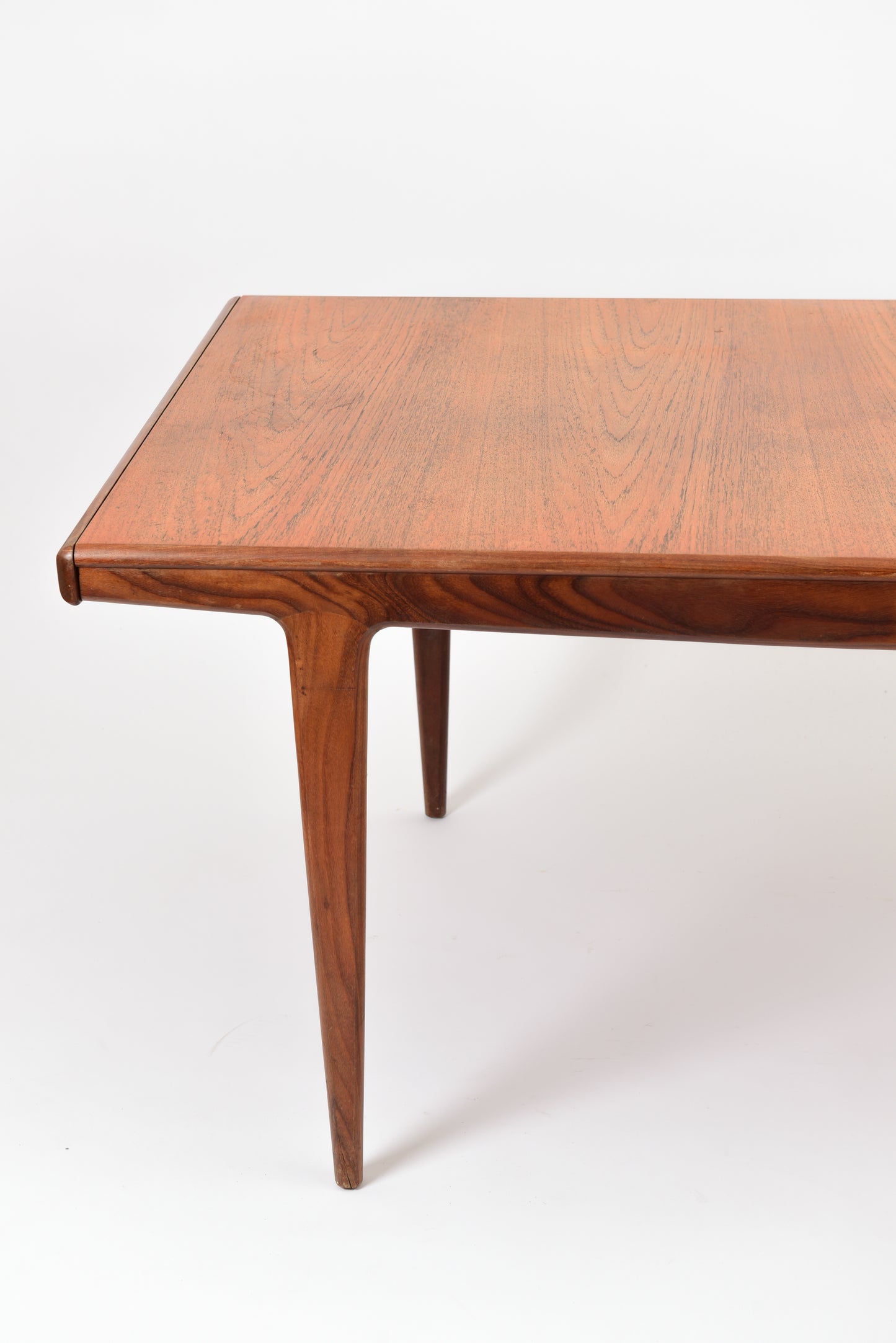 Midcentury Teak Dining Table With Extensions By Niels Møller, Denmark, 1950s