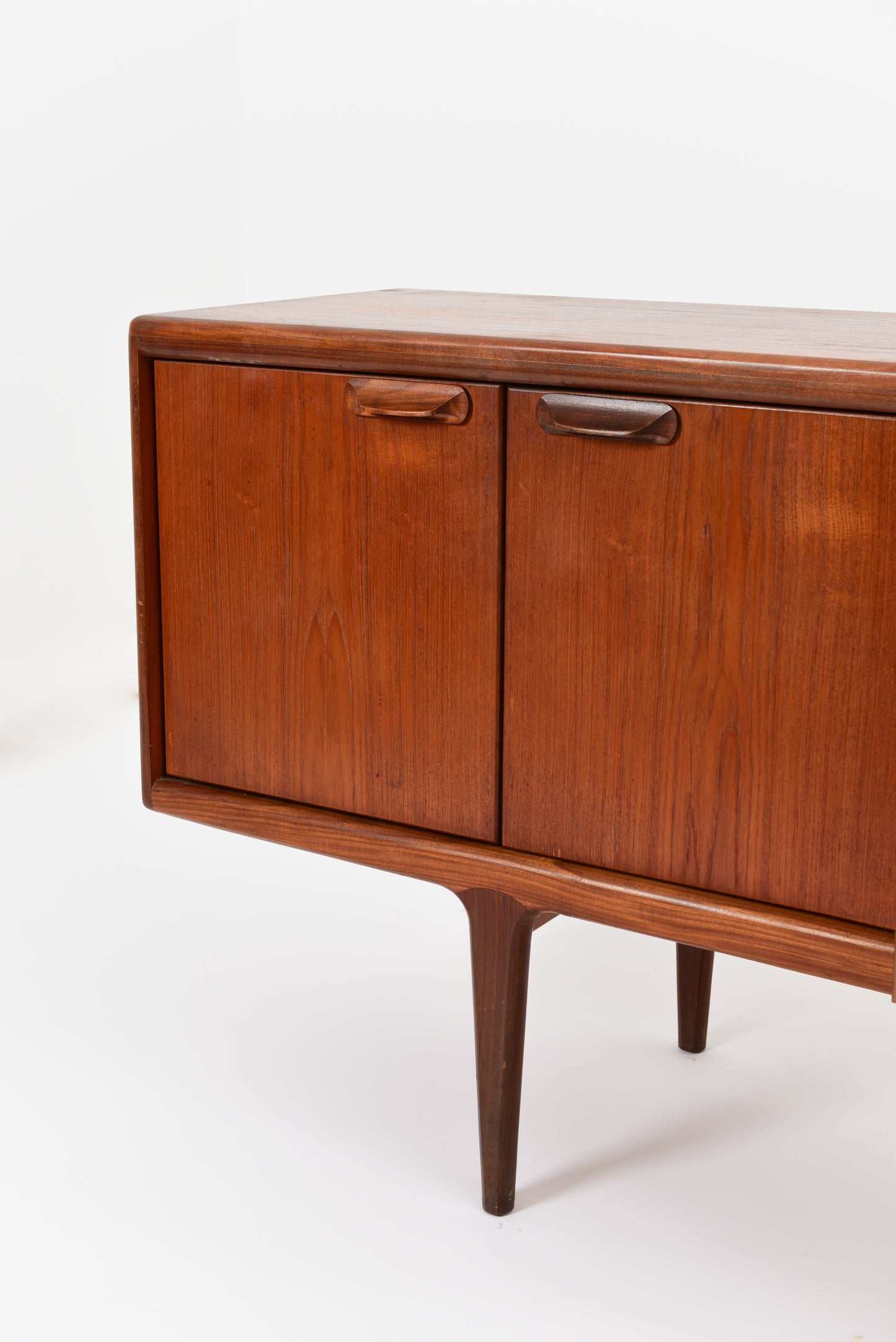 Mid-Century Spacious Sideboard-Teak Wood by John Herbert