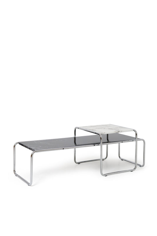 Coffee Tables Set Laccio Marcel Breuer for Knoll