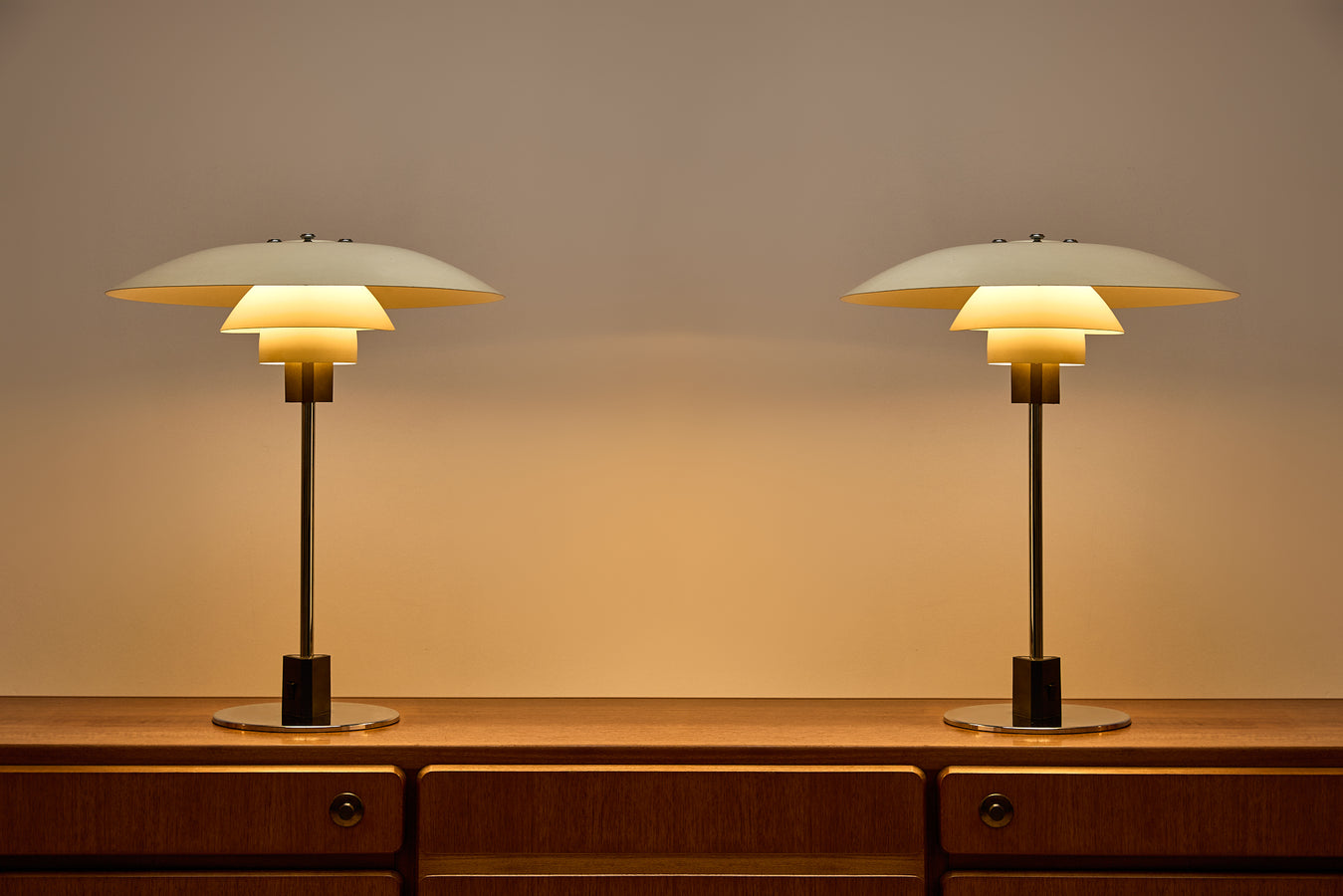 Set of 2 PH 4/3 Table Lamps - Produced by Poul Poulsen