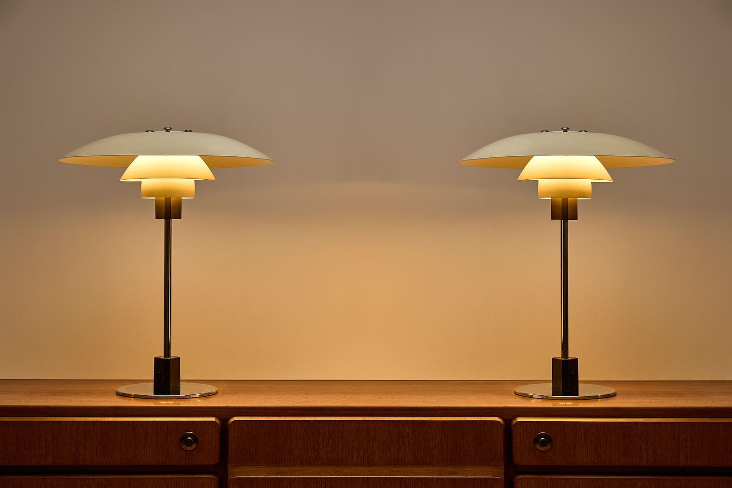 Set of 2 PH 4/3 Table Lamps - Produced by Poul Poulsen