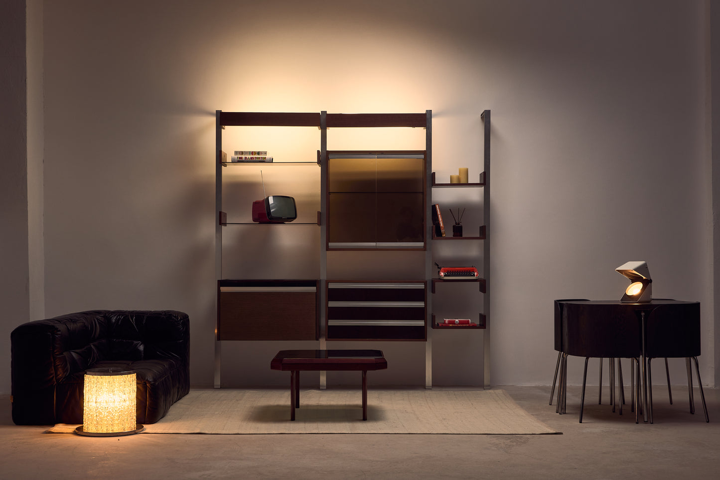 Vintage Modular Wall Unit Ligne Roset, Michel Ducaroy