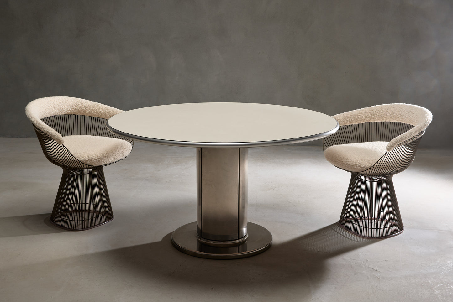 Set of 6 Warren Platner Chairs, Production Knoll