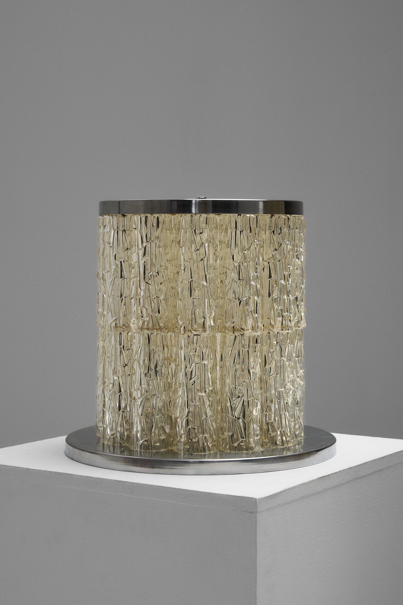 Set of 2 Amber Tronchi Lamp