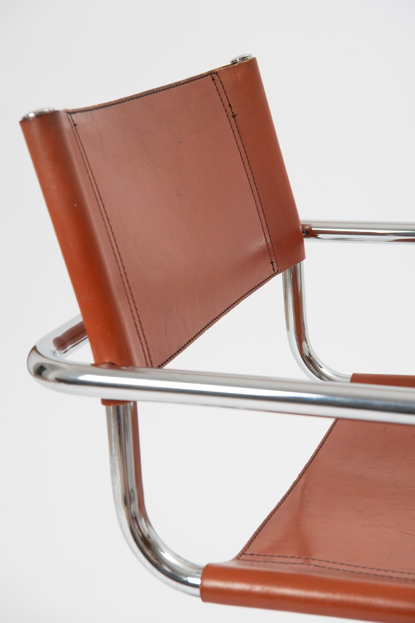 Bauhaus Chair Cognac Leather MG5 Marcel Breuer’s chair