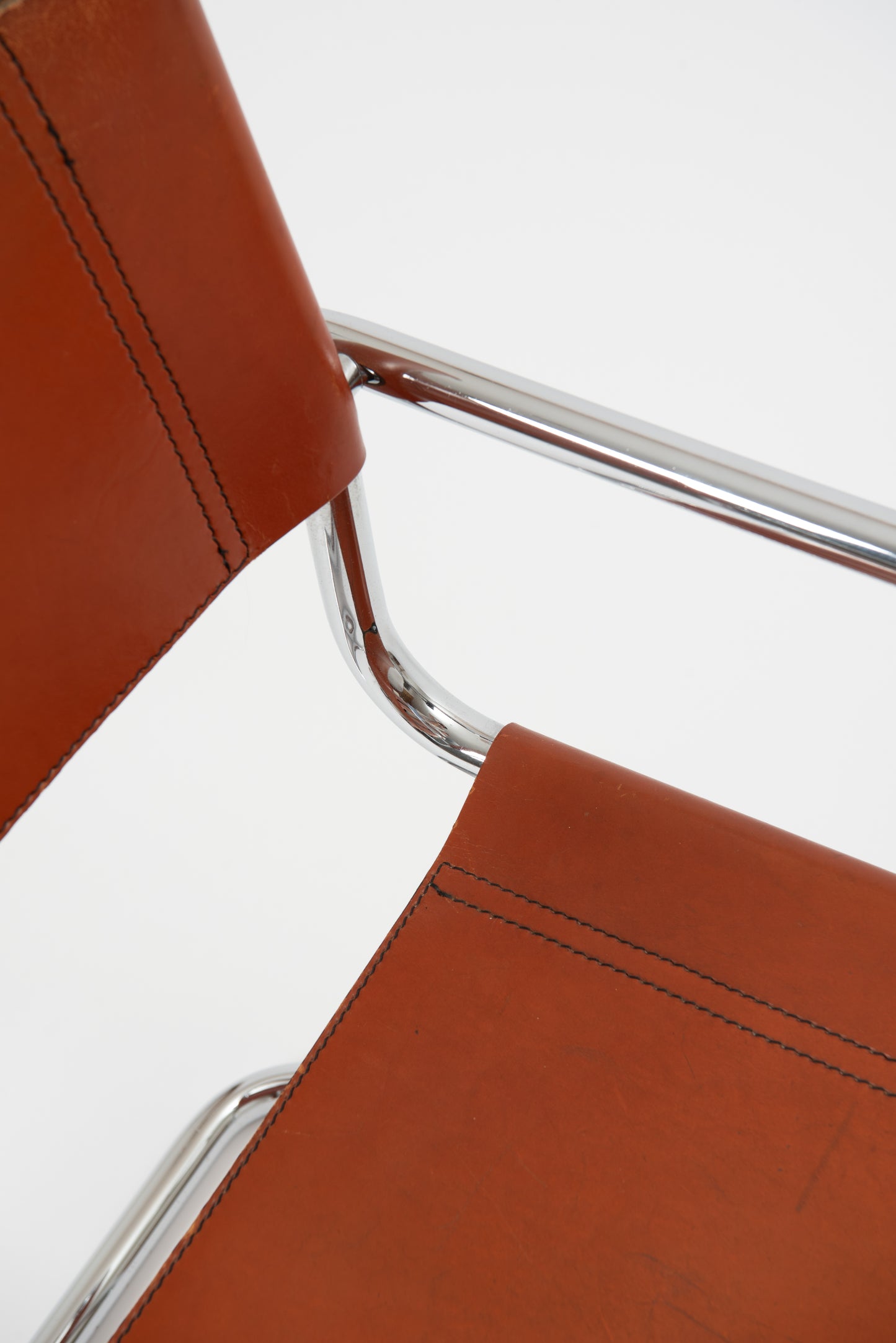 Bauhaus Chair Cognac Leather MG5 Marcel Breuer’s chair