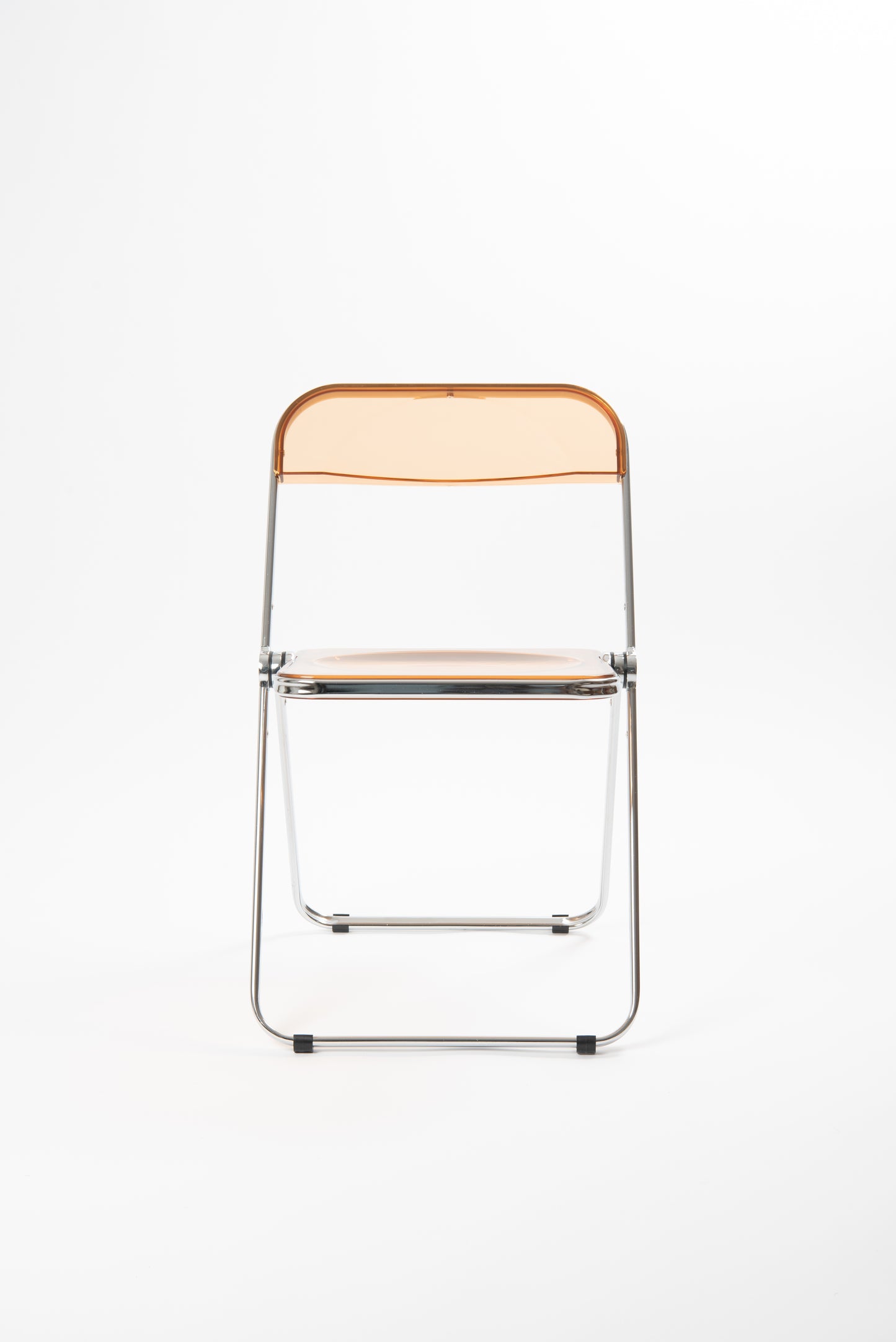 Plia Orange Chair in style of Giancarlo Piretti